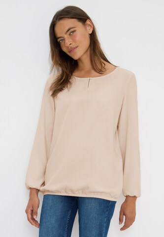 CECIL Bluse in Beige: Vorderseite