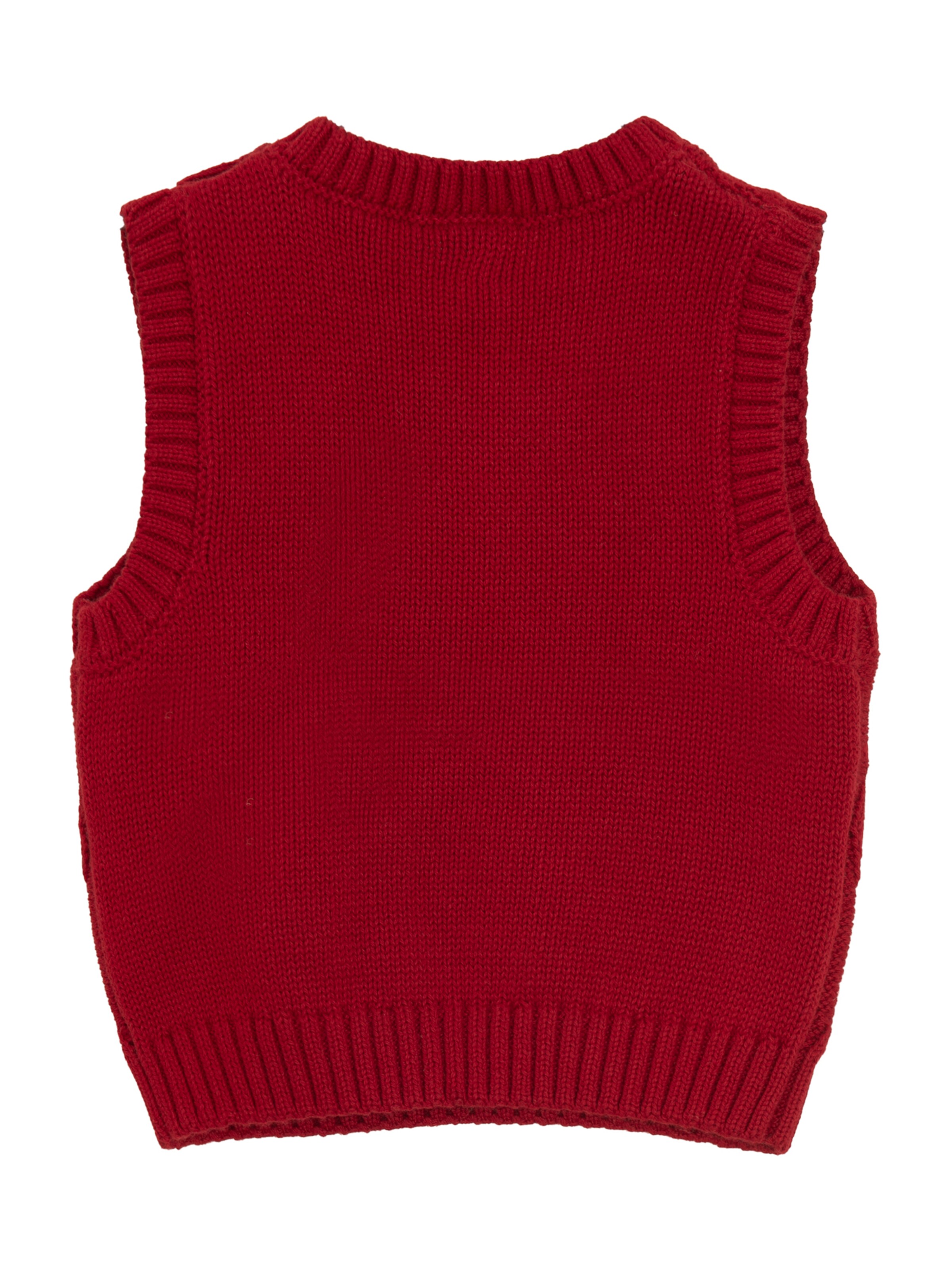 Cool Club - Chaleco en rojo: atrás