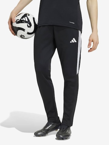 ADIDAS PERFORMANCE Regular Urheiluhousut 'Tiro' värissä musta: etupuoli