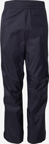 COLUMBIA Regular Ulkoiluhousut 'Pouring Adventure™ III' värissä musta: etupuoli