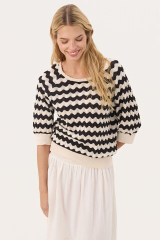 Part Two Trui 'Rosine' in Beige: voorkant