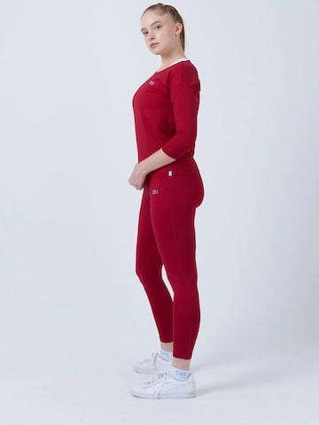SPORTKIND Shirt '3/4 Loose Fit' in Rood