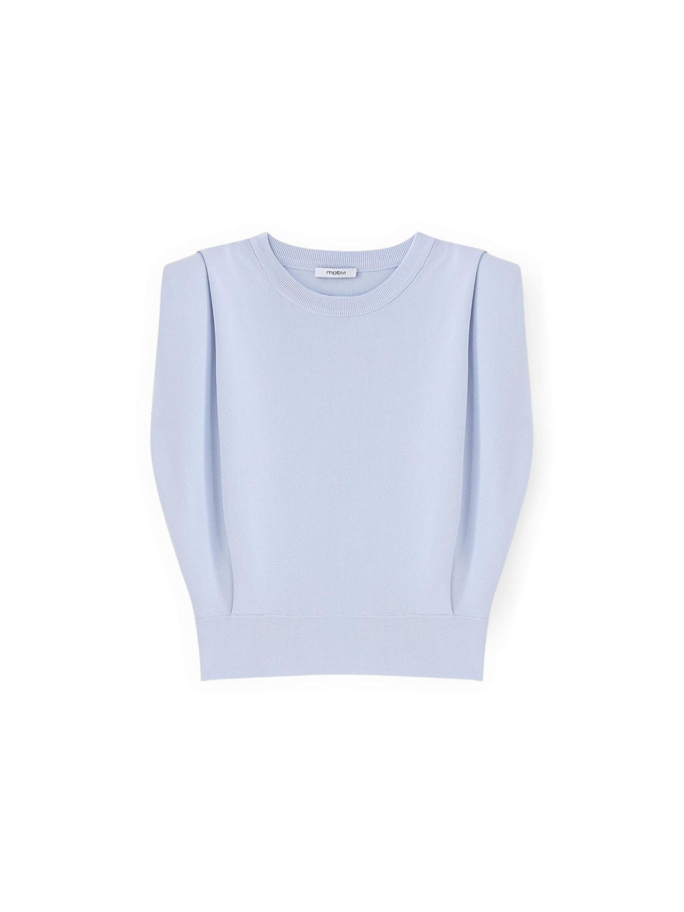 MOTIVI Trui in Blauw: voorkant