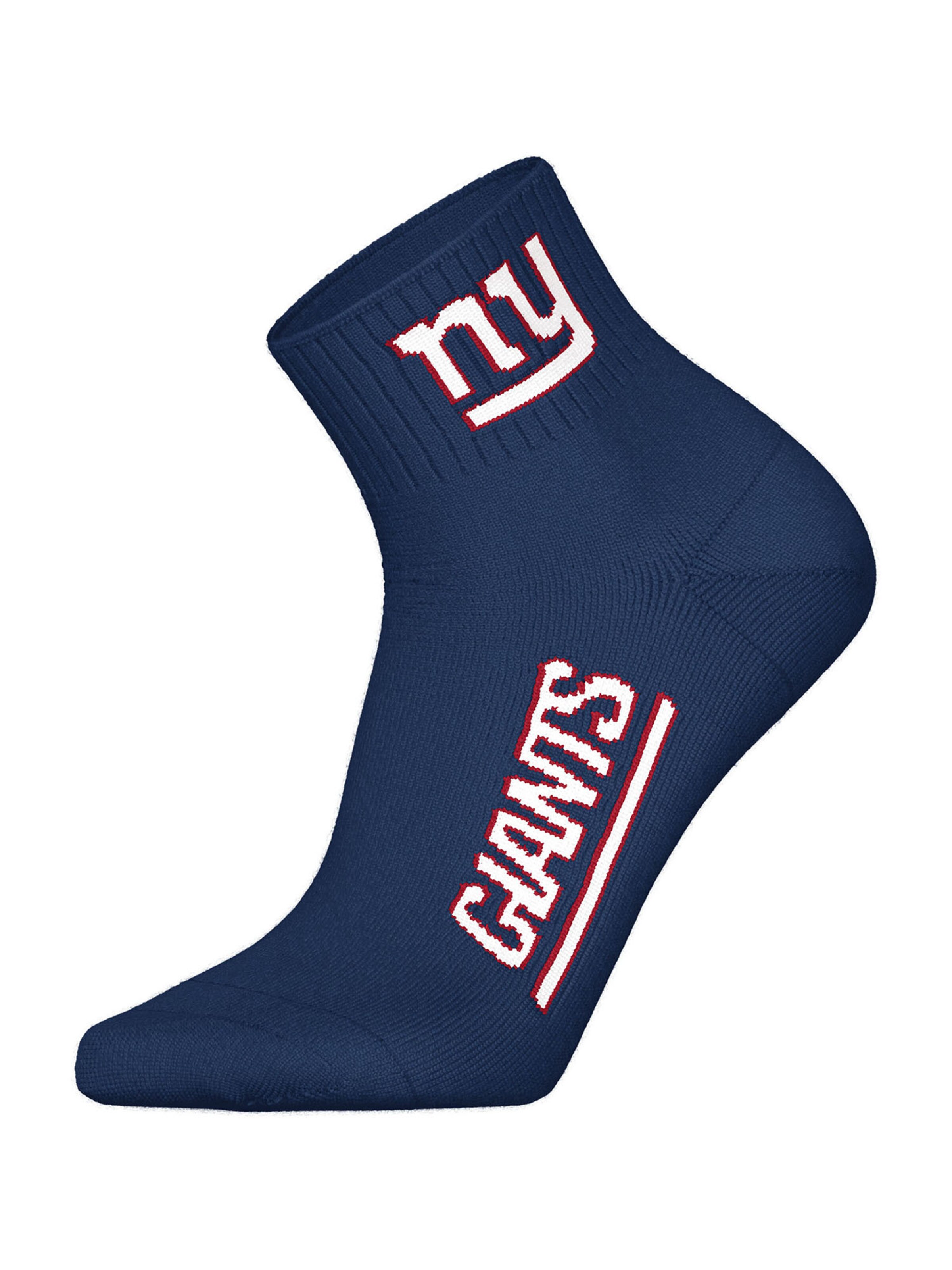 Chaussettes 'NY Giants Quarter' Huddle en bleu
