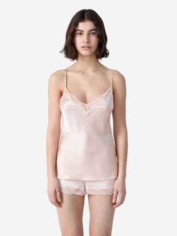 ETAM Slaapshirt 'Milky' in Roze: voorkant