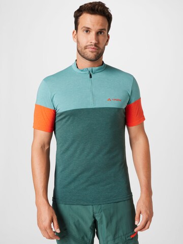 VAUDE - Camisa funcionais em verde: frente