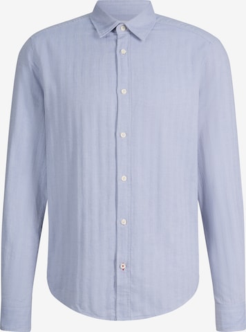 JOOP! Jeans Zakelijk overhemd in Blauw: voorkant
