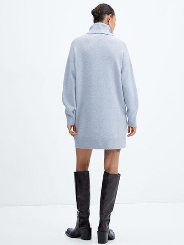 Robes en maille 'TALDORA' MANGO en bleu