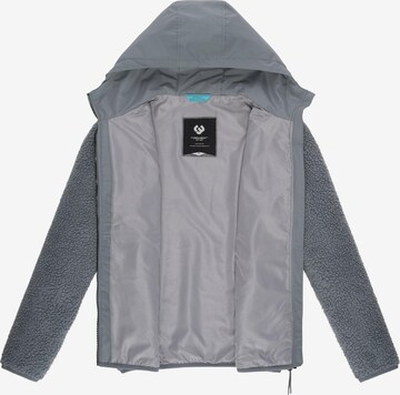 Ragwear Athletic fleece jacket 'Adar' in Grey