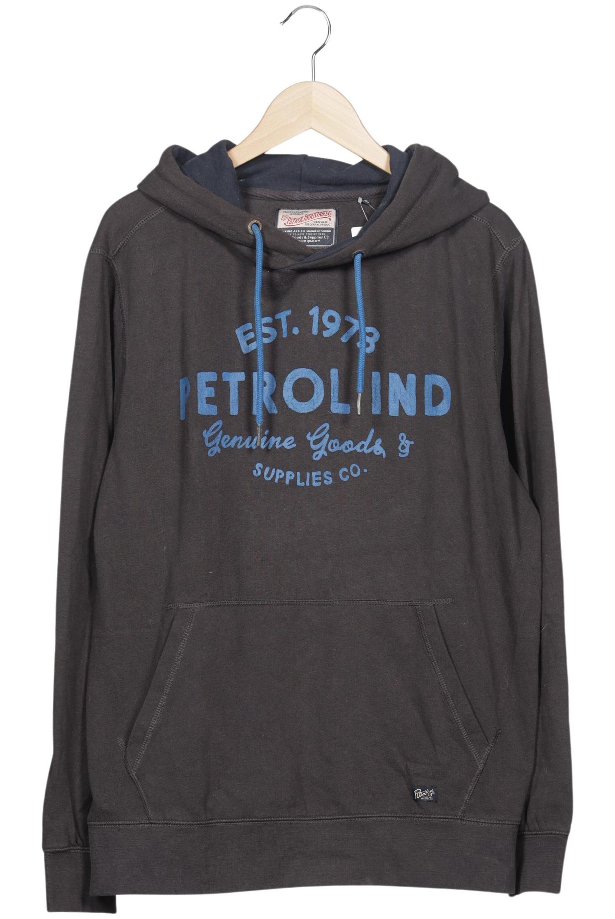 Petrol Industries Kapuzenpullover XL in Grau: Vorderseite