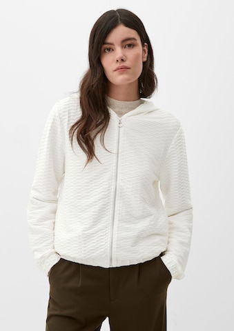 s.Oliver Between-Season Jacket in White: front