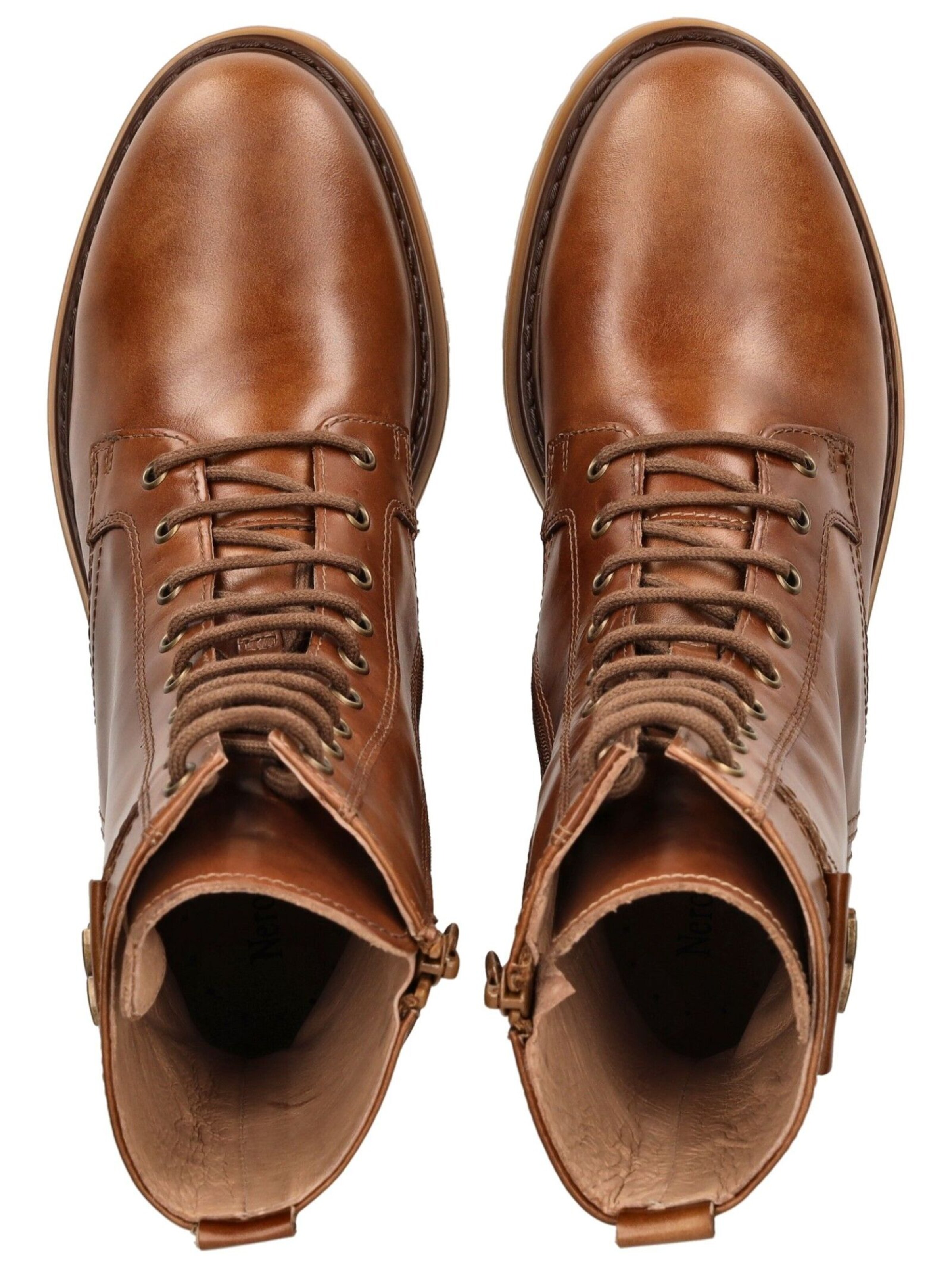 Nero Giardini Schnürstiefelette in Braun