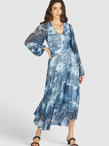 MARC AUREL Shirt Dress in Blue