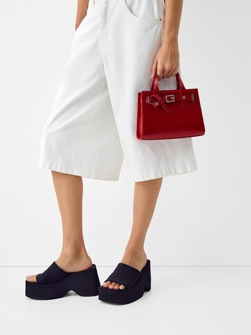 Bershka Handtas in Rood