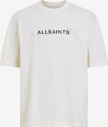 AllSaints Shirt 'NEVADA' in Wit: voorkant