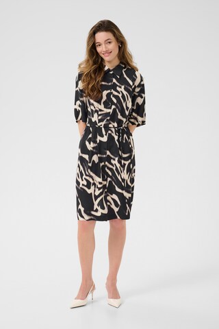 Robe-chemise 'Martha' Kaffe en noir