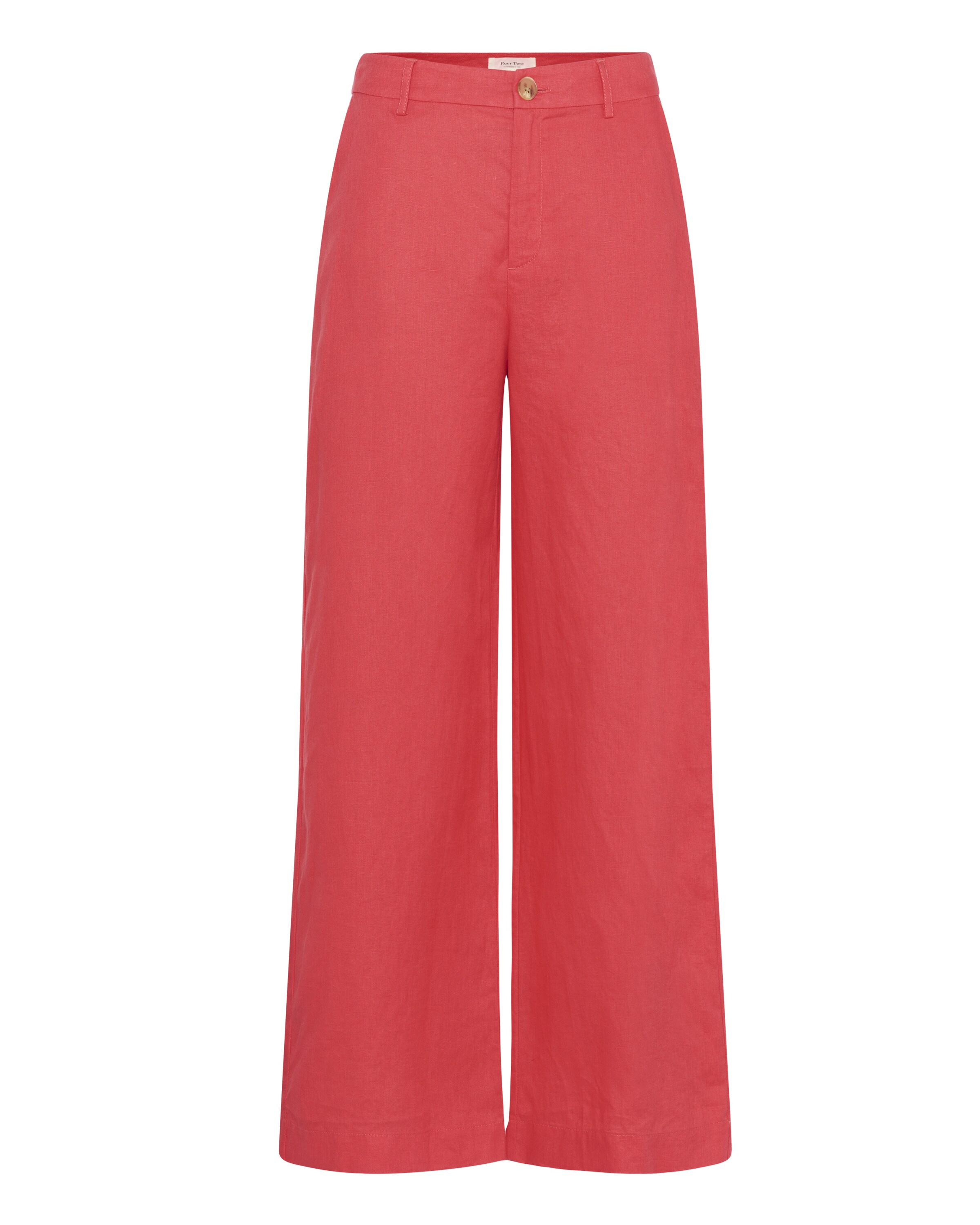 Part Two Hose 'Ninnes' in Rot: Vorderseite