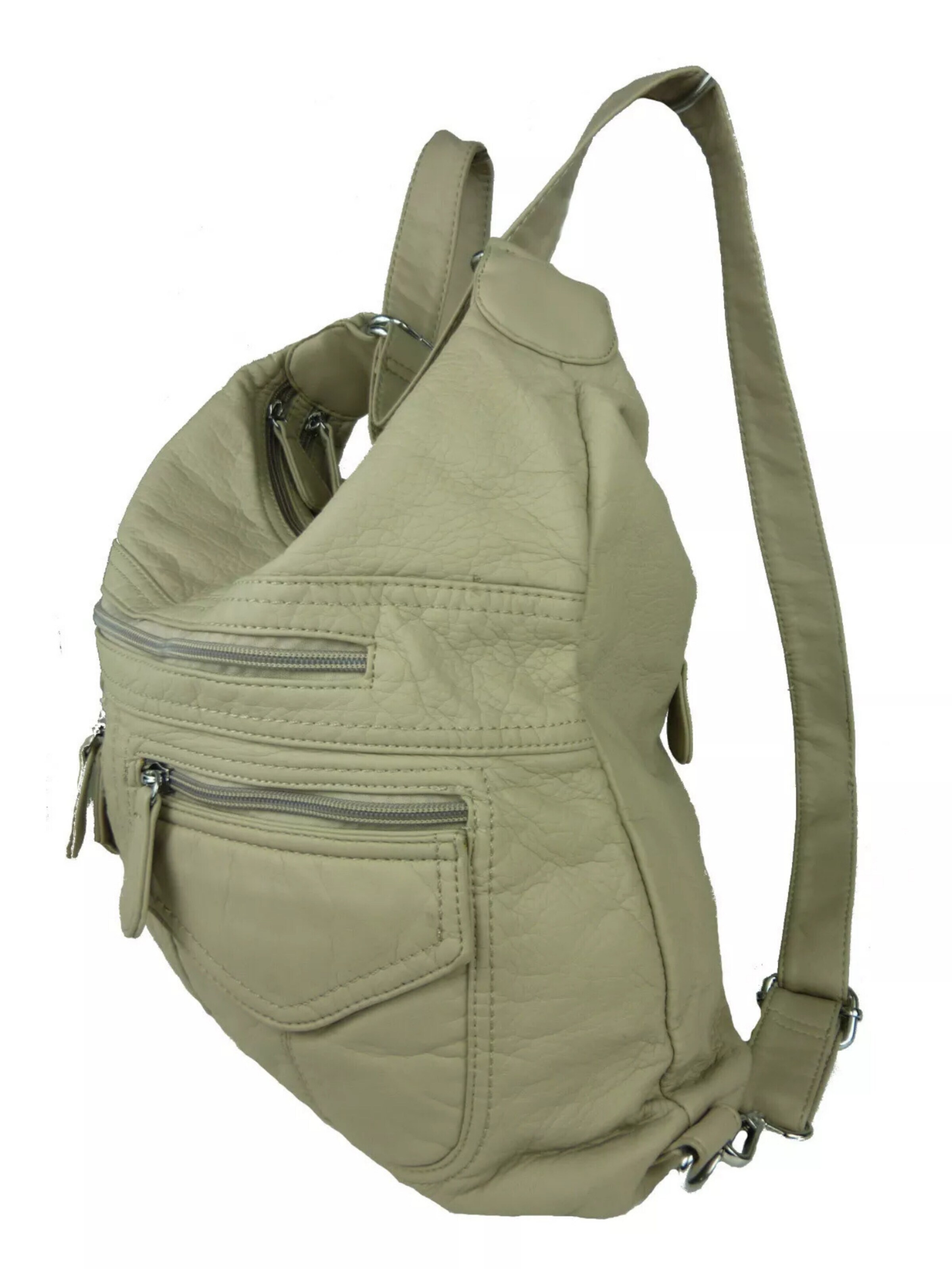Kumixi Ryggsäck '2in1 Rucksacktasche' i beige