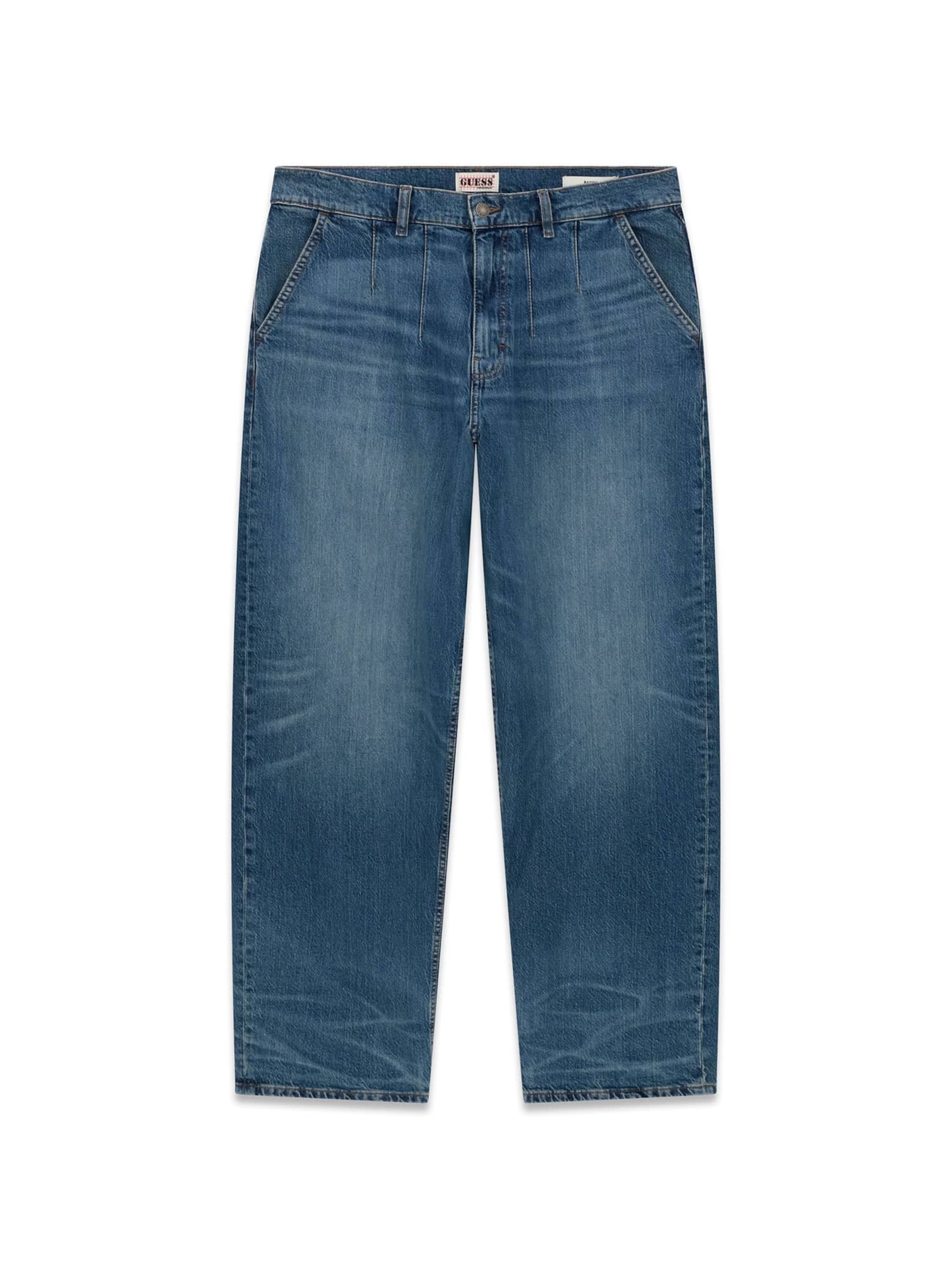 GUESS Baggy Jeans in Blue: front