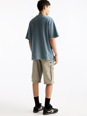 Pull&Bear Regular Cargobroek in Beige