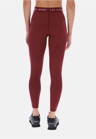 Skinny Leggings 'Maria Essentials' di Ted Baker in rosso