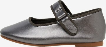 Ballerines 'Mariana' MANGO KIDS en argent : devant