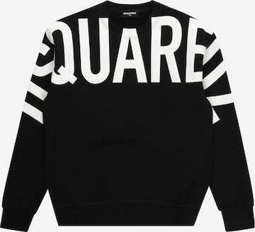 DSQUARED2 Sweatshirt i svart: framsida