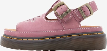 rožinė Dr. Martens Sandalai 'Dunnet Flower': priekis