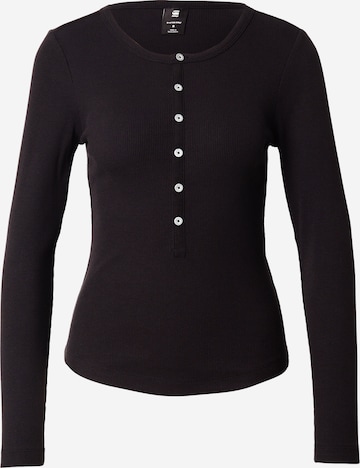 Tricou de la G-STAR pe negru: față