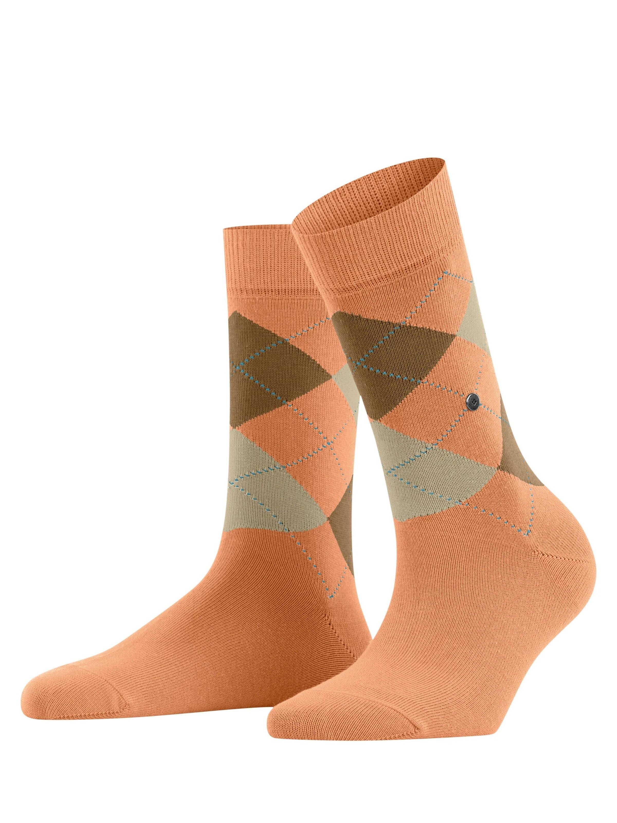 BURLINGTON Socken 'Queen'‌‌‌‌‌‌‌‌‌ in Orange: Vorderseite