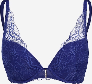 Chantelle Push-up Bra in Blue: front