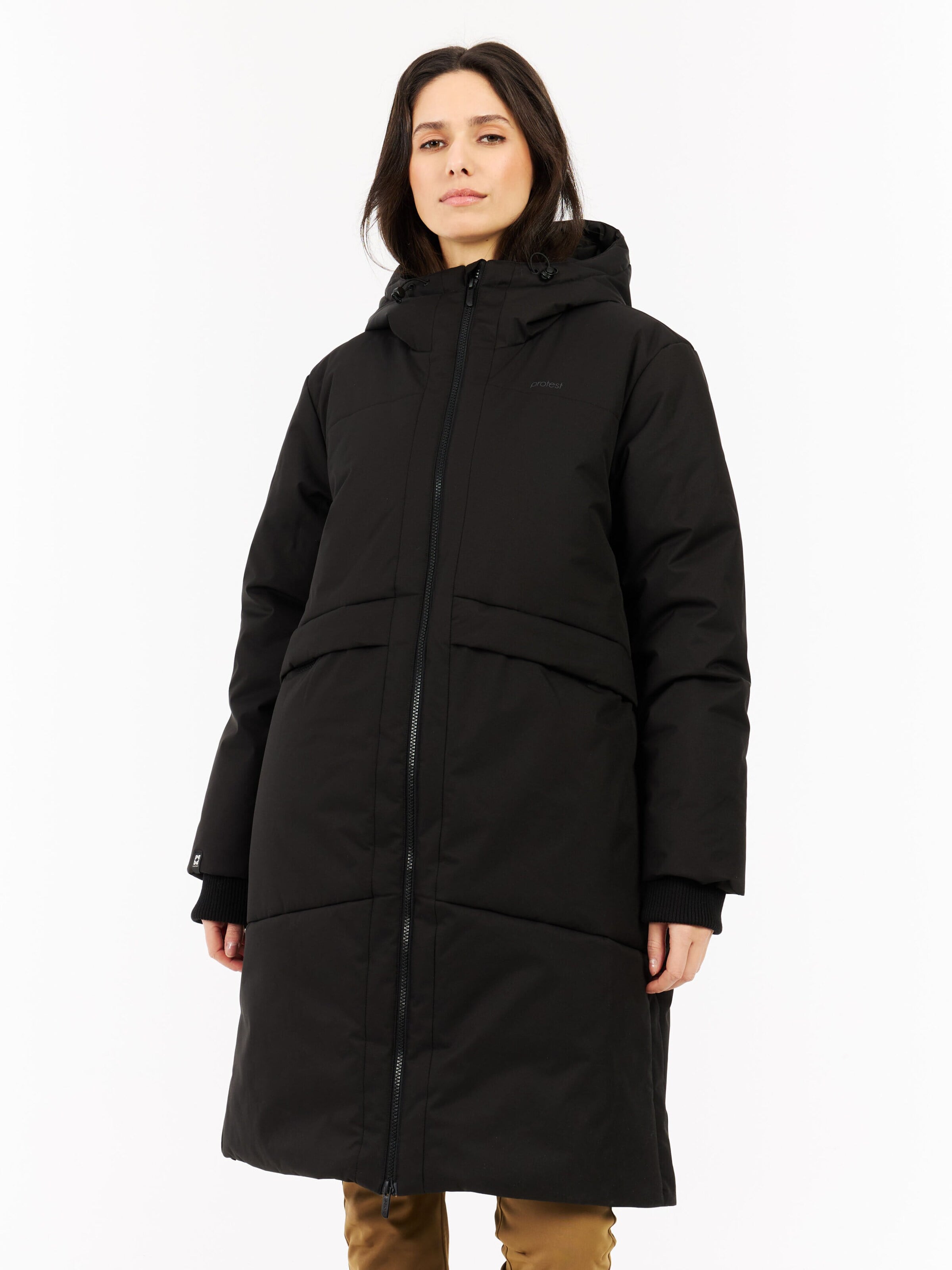 PROTEST Winter Jacket 'PRTPipit' in Black: front