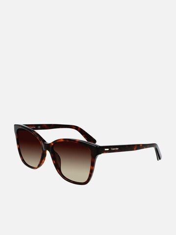 Calvin Klein - Gafas de sol en marrón: frente