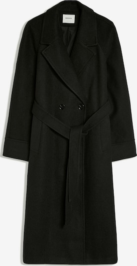 Bershka Přechodný kabát ve velikosti XS - černá, Produkt