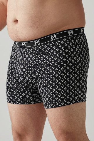 Men Plus Boxershorts in Zwart