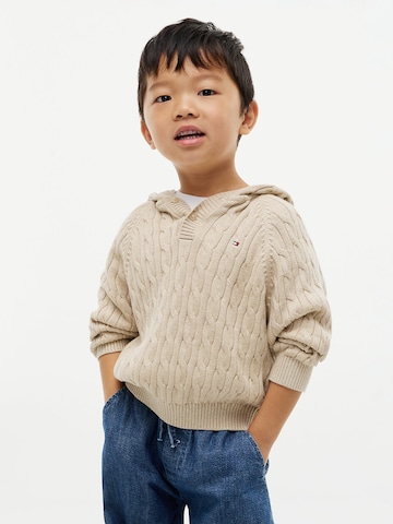 TOMMY HILFIGER Pullover in Beige