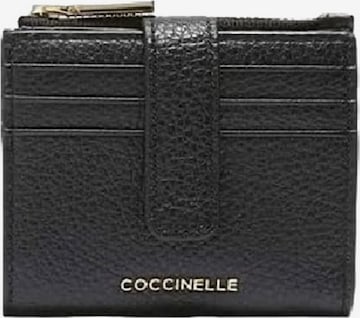 Coccinelle Portemonnaie 'E2MW511F701' in Schwarz: Vorderseite