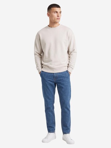 JACK & JONES Sweatshirt 'Barron' in Beige