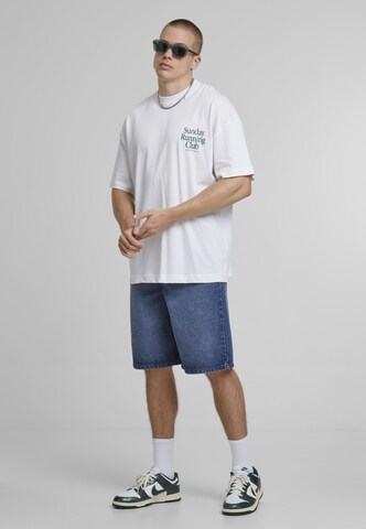Another Cotton Lab Shirt 'Sunday Running Club' in White