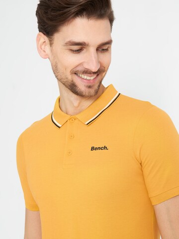 BENCH Polo Shirt 'Gruff' in Gelb