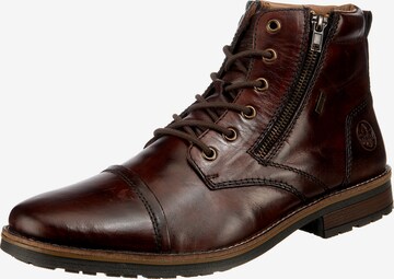 Rieker Veterboots in Bruin: voorkant