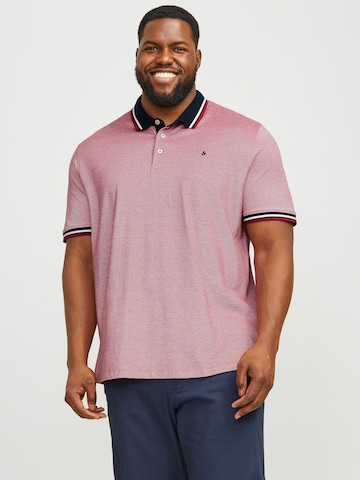 Jack & Jones Plus Футболка 'JJEPaulos' в Красный: спереди