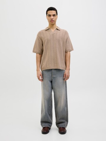 JACK & JONES Pullover i beige