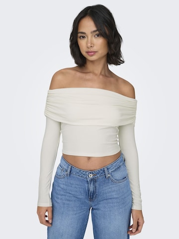 ONLY Shirt 'ONLLIVE' in Wit