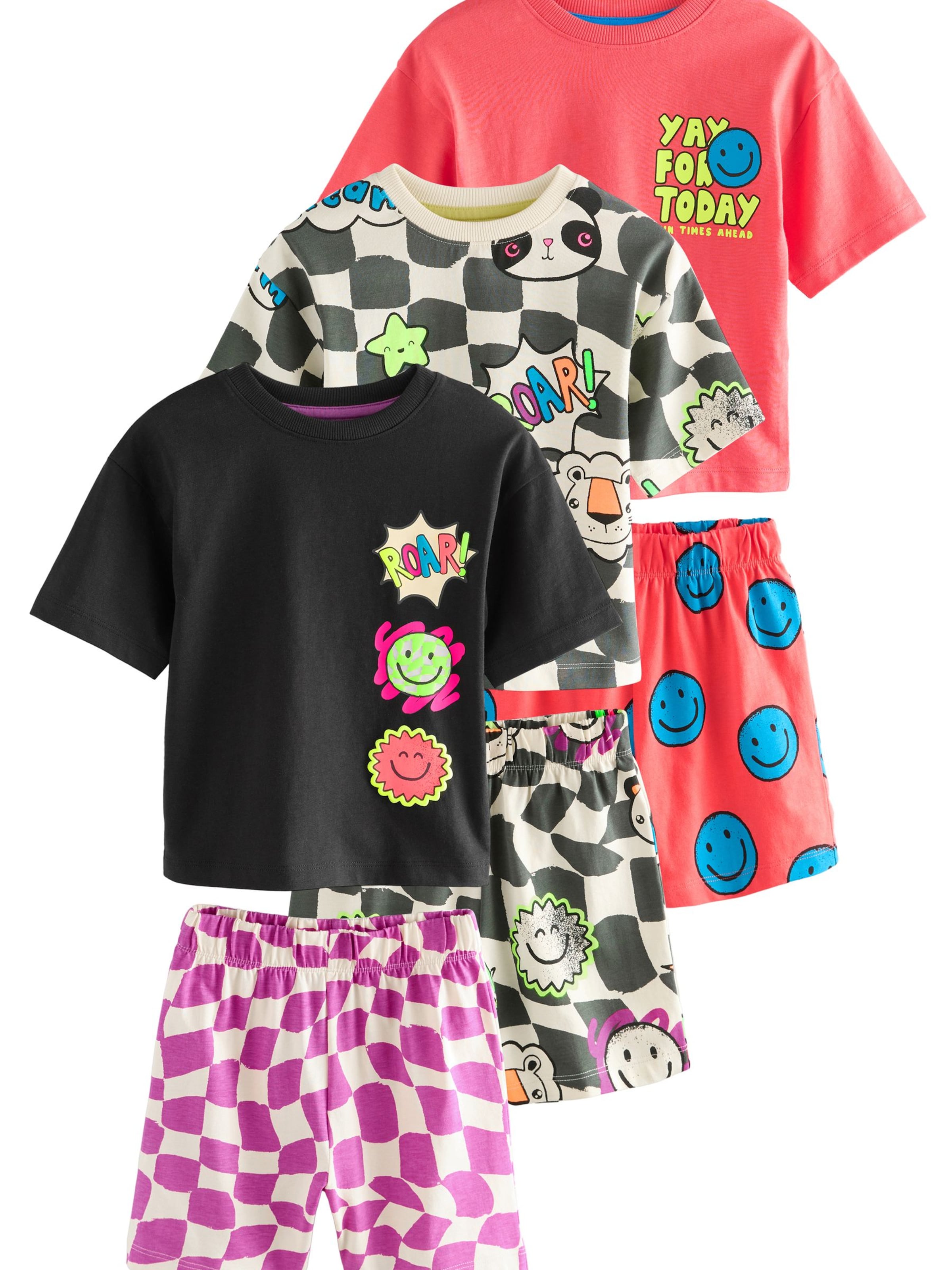 Pyjama Next en mélange de couleurs : devant