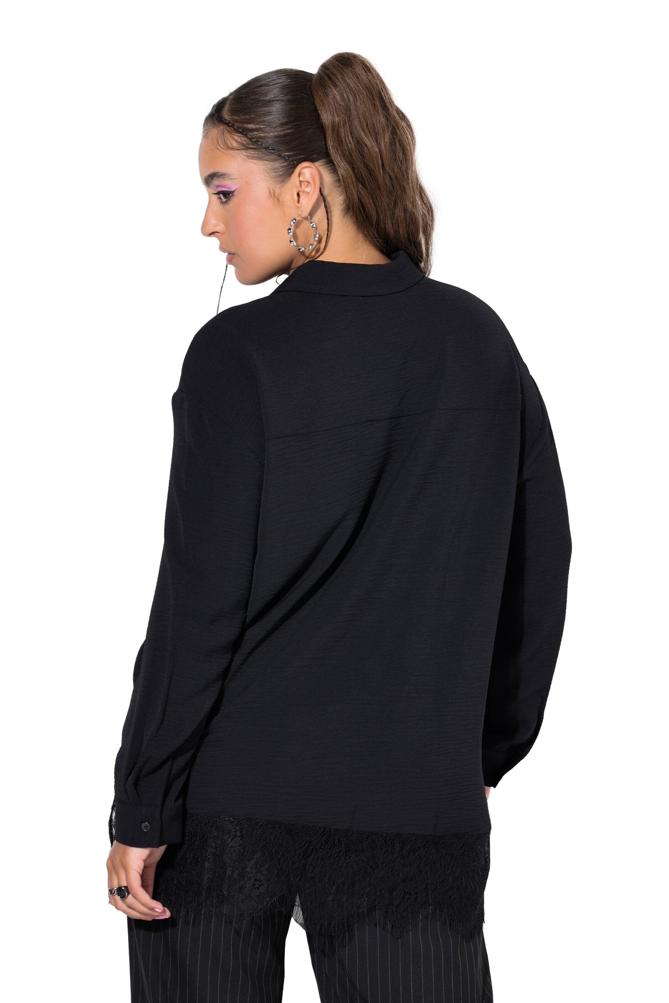 Studio Untold Bluse in Schwarz