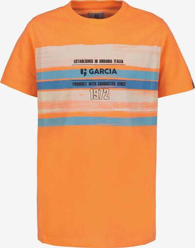GARCIA T-Shirt in mischfarben / orange, Produktansicht