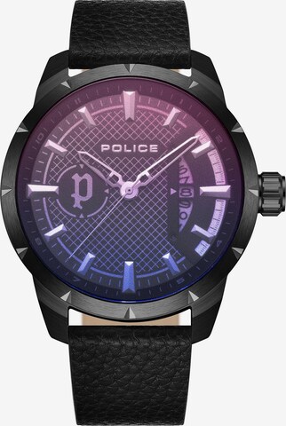 POLICE Analog Watch 'NEIST' in Black: front