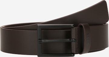 BOSS - Cinturón 'Timon' en marrón: frente