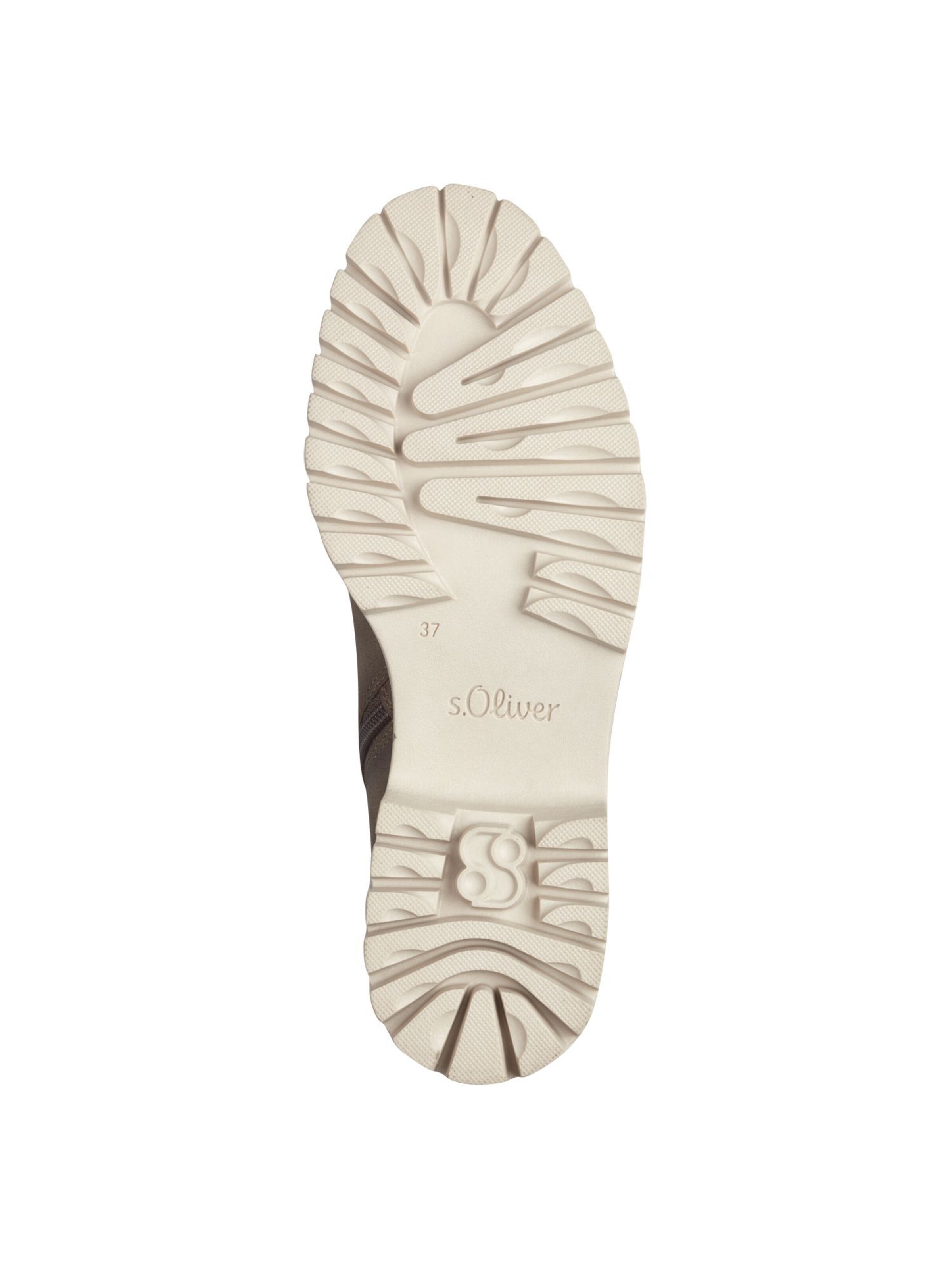 s.Oliver Lace-up bootie in Brown